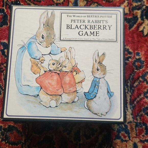 1997 World of Betatrix Potter Peter Rabbit's Blackberry Game - Picture 1 of 6